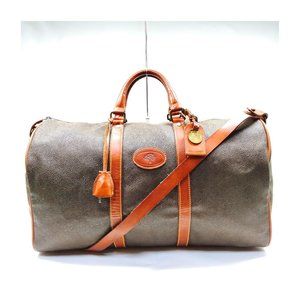 Mulberry Boston Bag Brown PVC 3800938